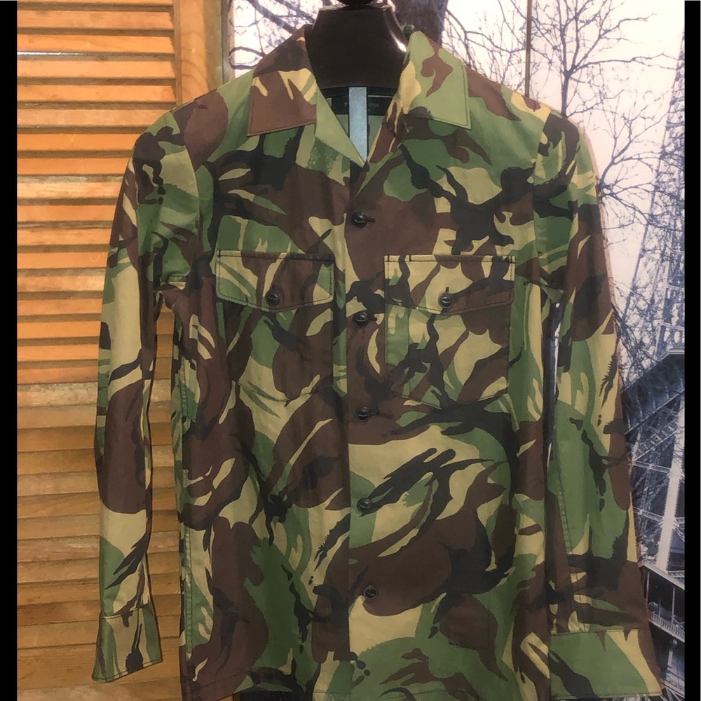 Rag & Bone Camo Heath Shirt/Jacket